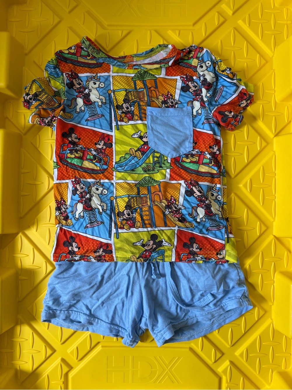 Weiwei Bamboo Mickey Daywear Set